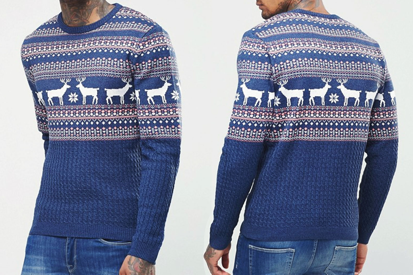 Pull De Noël 3D Rigolo – T-shirt Manches Longues Pour Hommes Et Femmes
