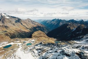 Austria Travel Mountain Drone DJI